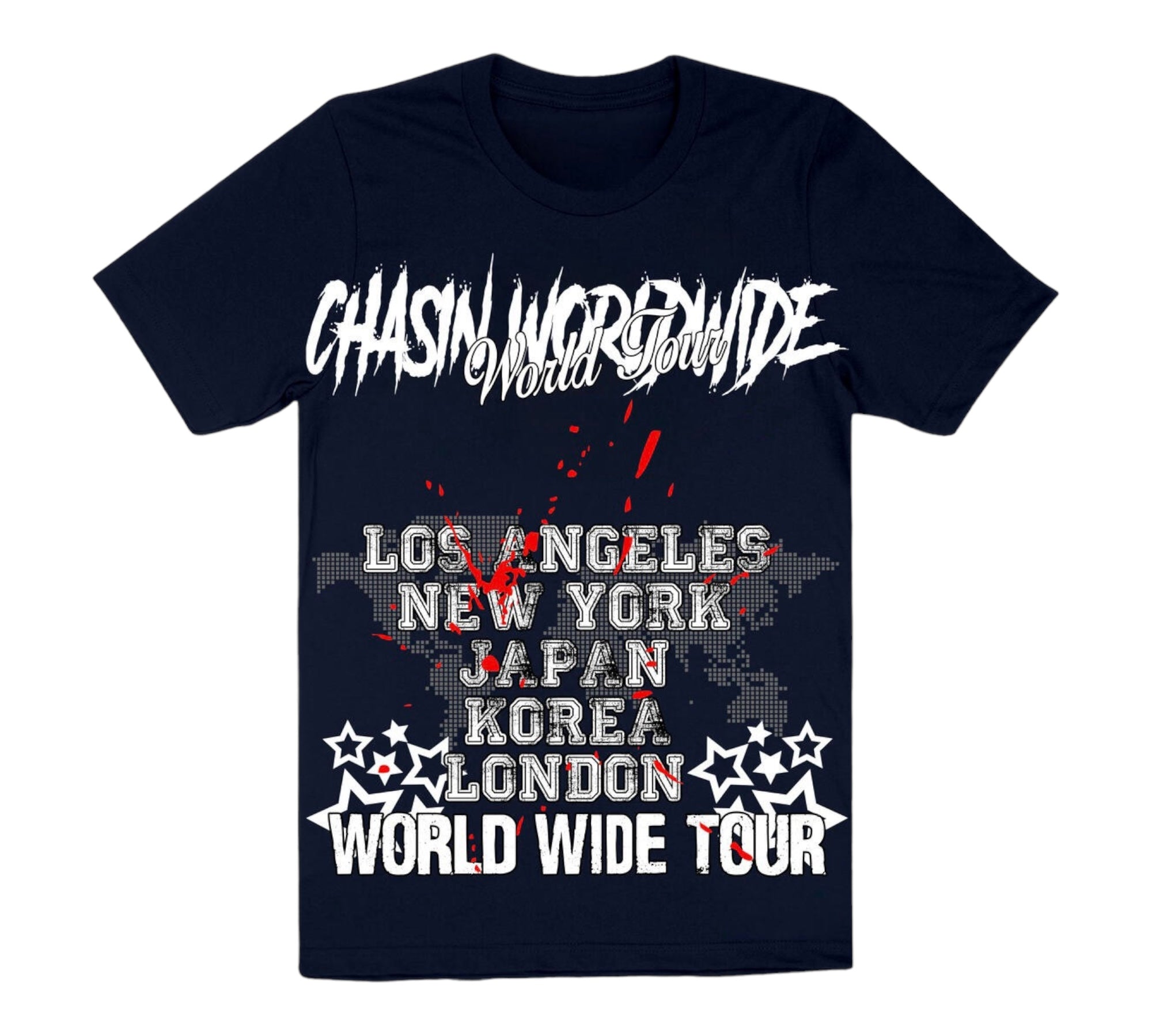 CHASIN WORLDWIDE: World Wide Tour SS Tee